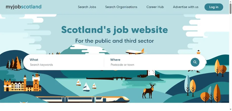 myjobscotland — Official website screenshot