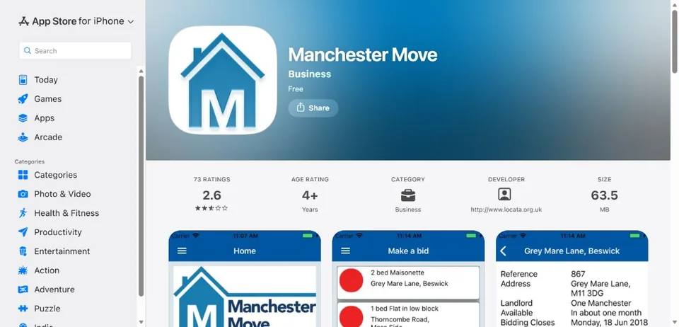 Manchester City Council — Official UK App Store page