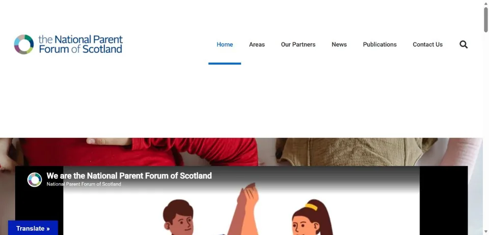 National Parent Forum of Scotland — Official website screenshot