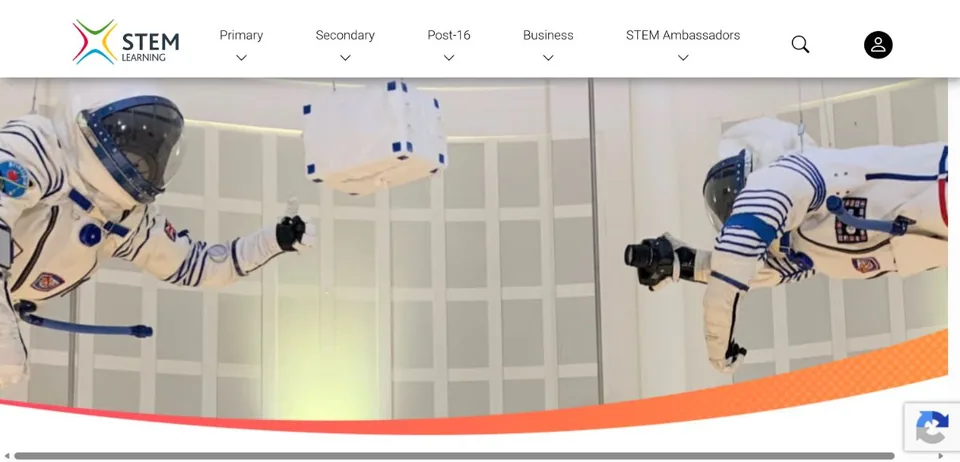 STEM Learning — Official website screenshot